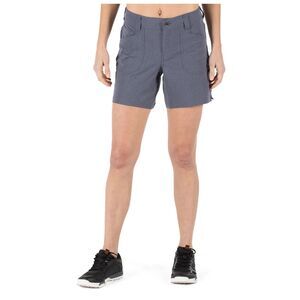 5.11 Tactical Arin Shorts Womens 6 Gray Stretch Outdoor Hiking Fishing